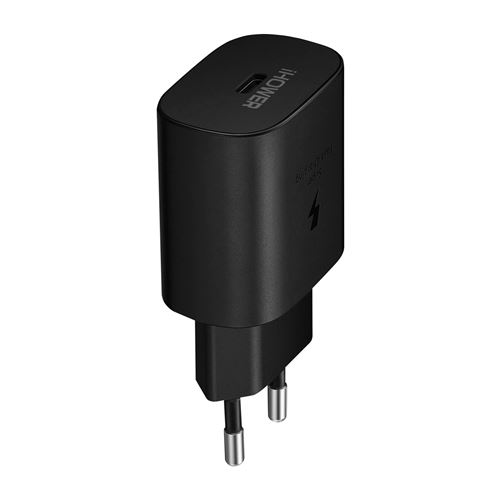 Chargeur USB-C 25W Noir